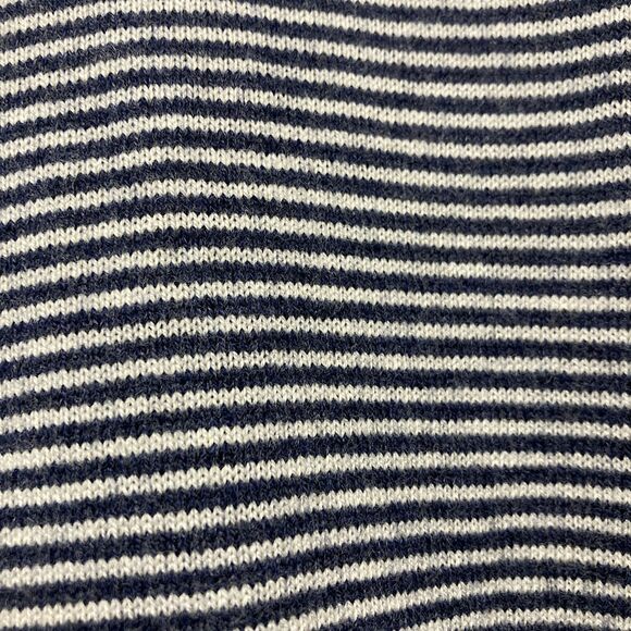 โจ J.Jill Striped Cardigan XL ๐ Black Wool Blend Button Front V-Neck ๐ - Picture 12 of 15